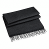 Scarf - MOD. B500:Charcoal, 100% acrylic, 186 x 47 cm